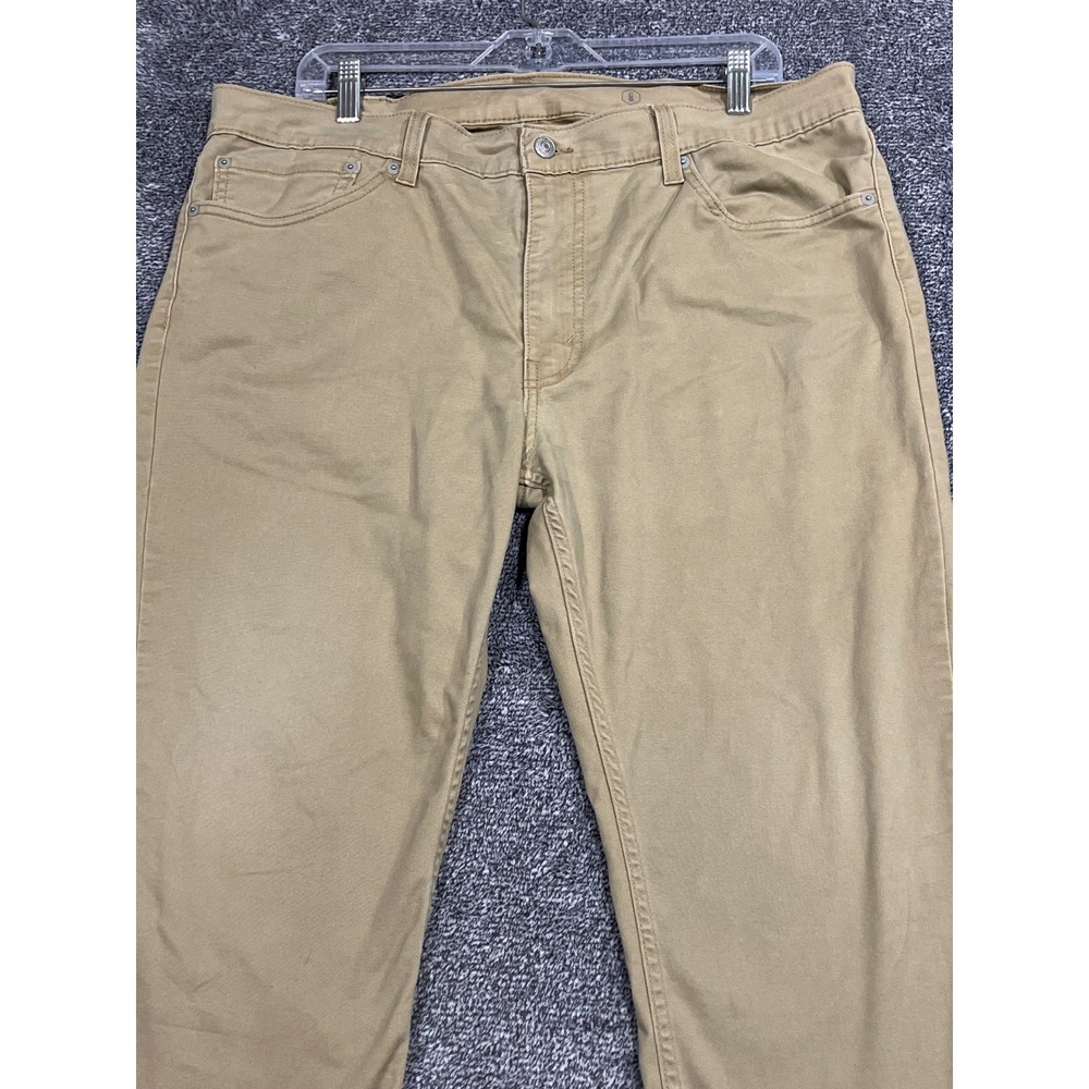 Levis 511 Slim Fit All Seasons Tech Khaki Tan Pants Mens 38x30 (Actual 38x22.5)